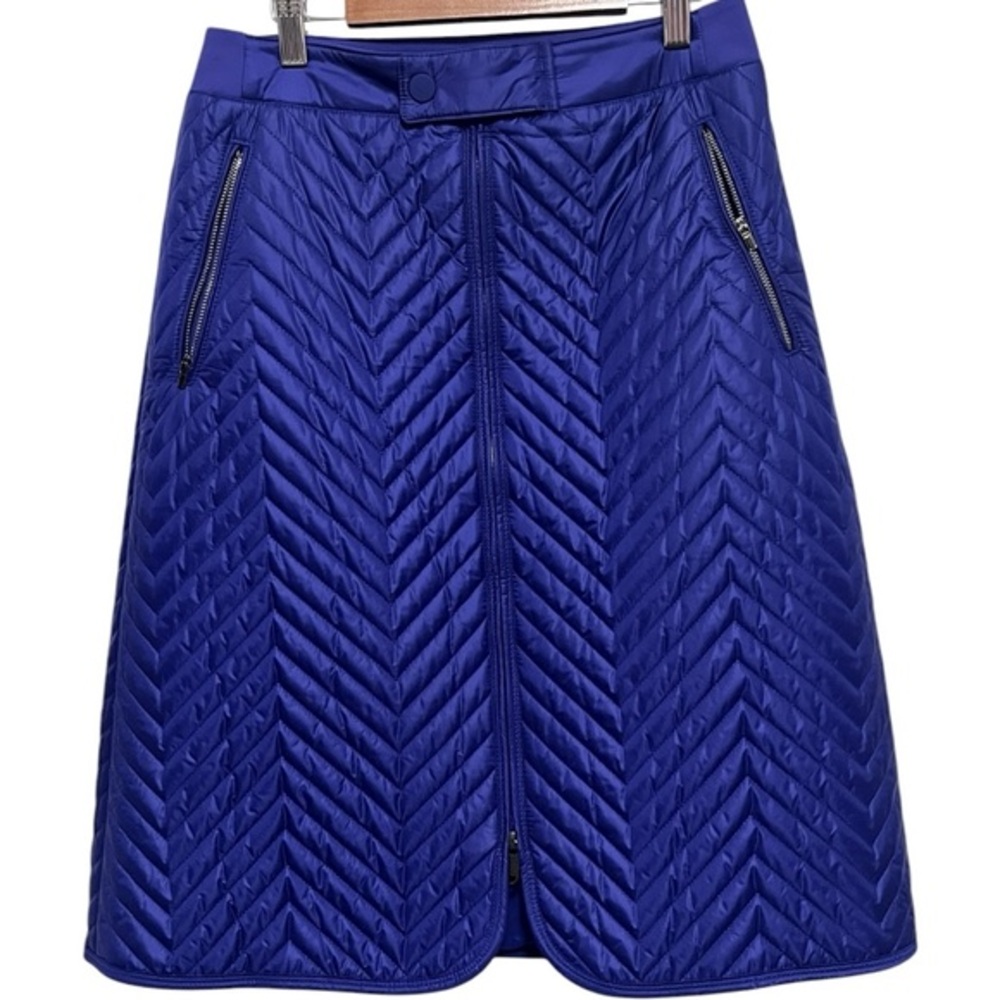 Athleta Solstice Quilt Skirt (Apres Ski Skirt) in Noble Blue(Deep Purple) Size 2